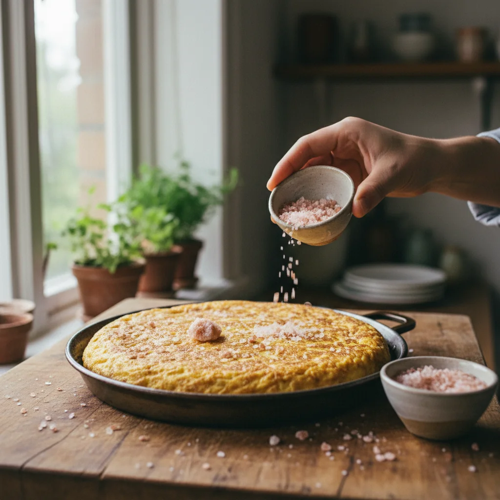 Illustration de Tortilla espagnole avec sa recommandation condimentaire