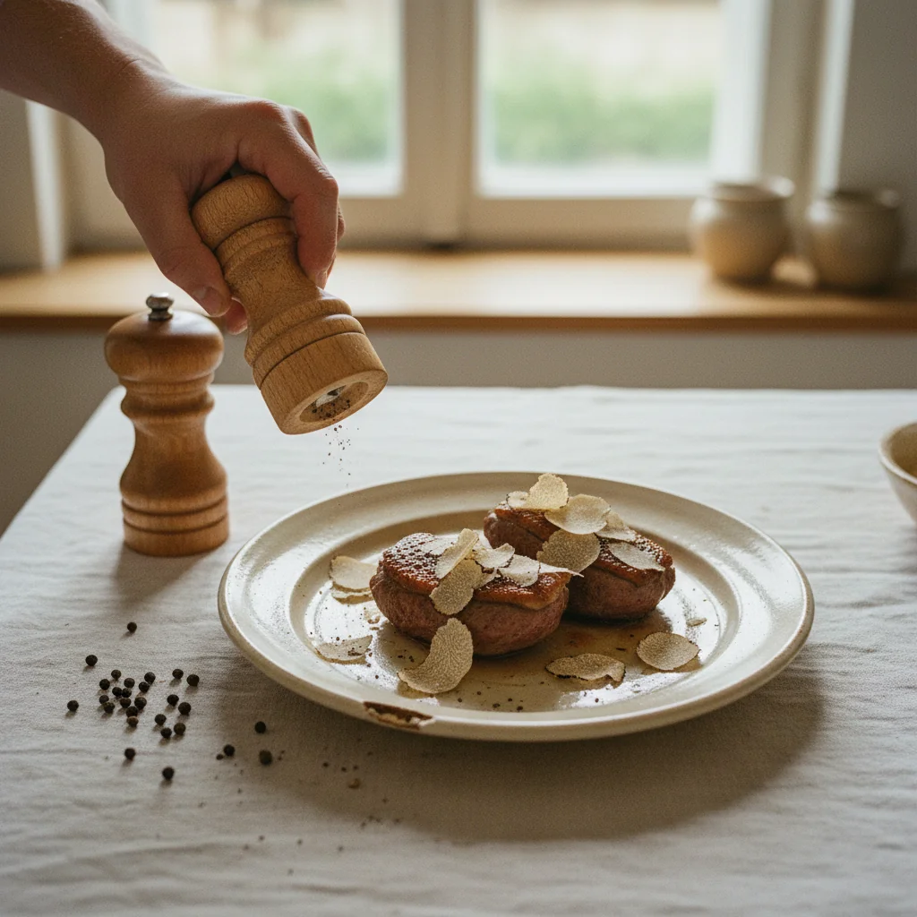 Illustration de Tournedos de canard avec sa recommandation condimentaire