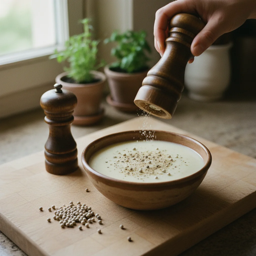 Illustration de Vichyssoise classique avec sa recommandation condimentaire