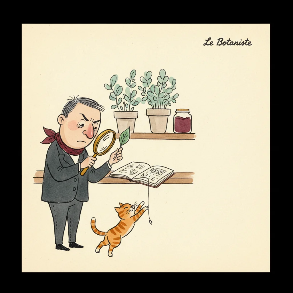 Flavor profile illustration: The Botanist