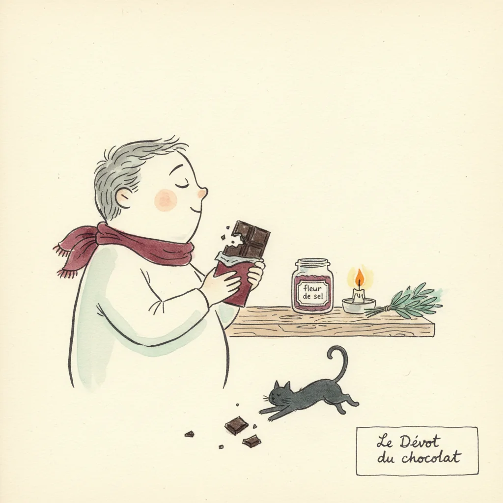 Flavor profile illustration: The Chocolate Devotee