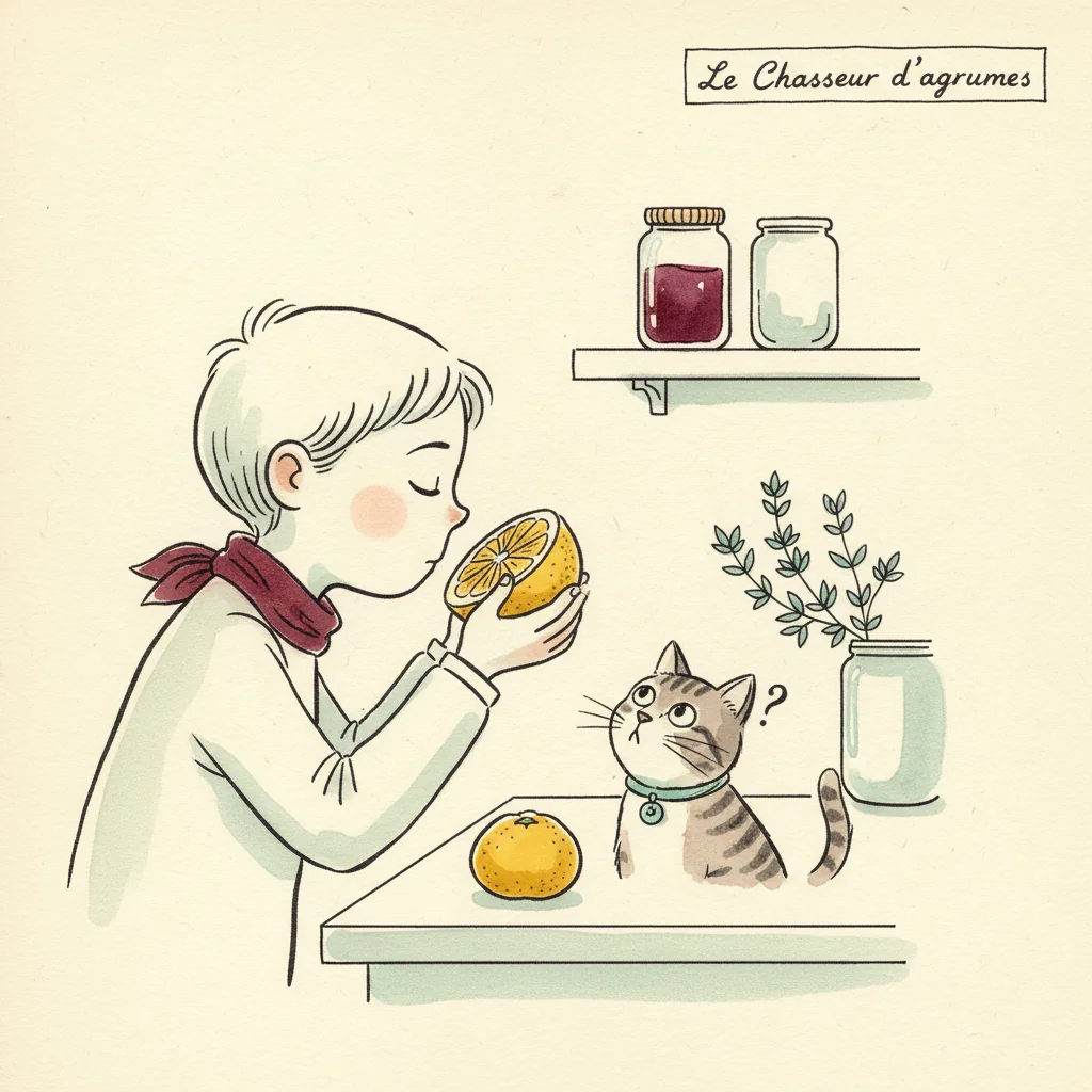 Flavor profile illustration: The Citrus Hunter
