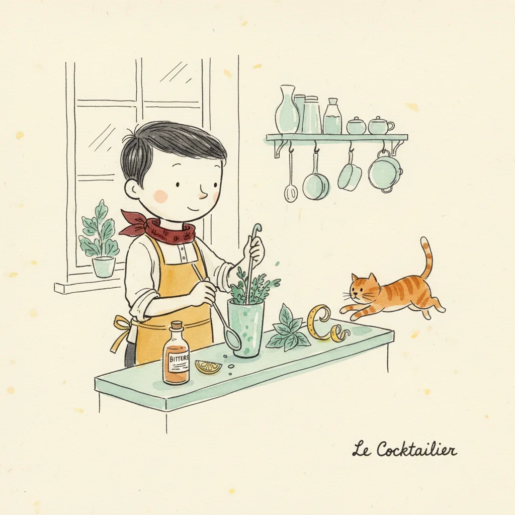 Flavor profile illustration: The Cocktail Mixer