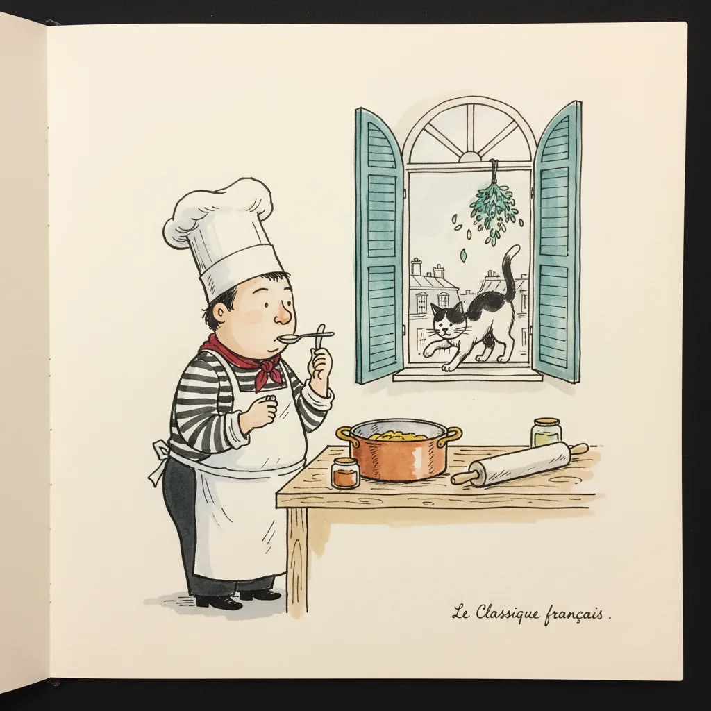 Flavor profile illustration: The French Classicist