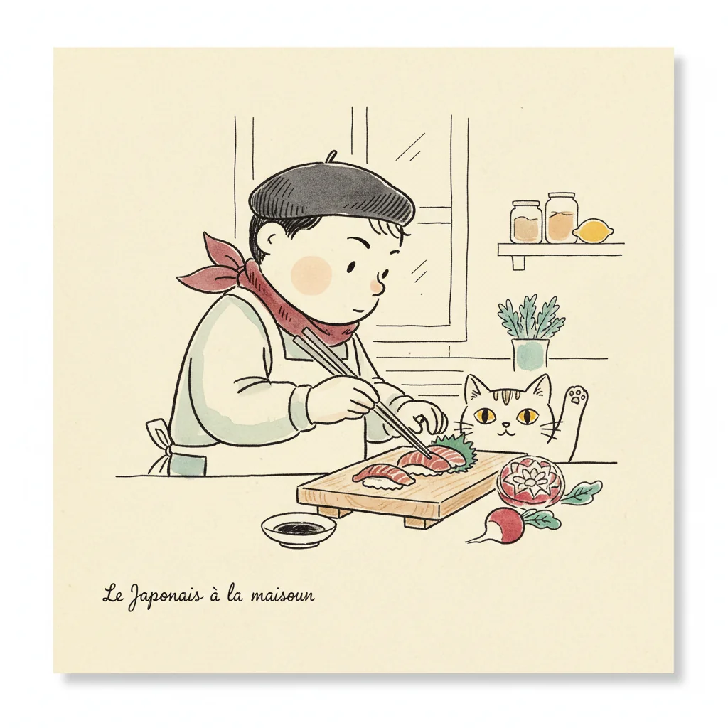 Flavor profile illustration: The Japanese-at-Home Cook