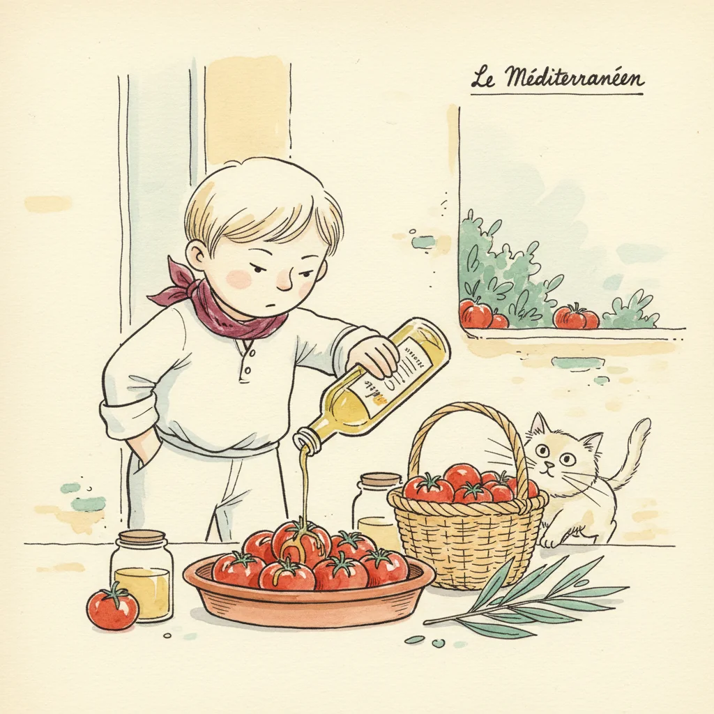 Flavor profile illustration: The Mediterranean Soul