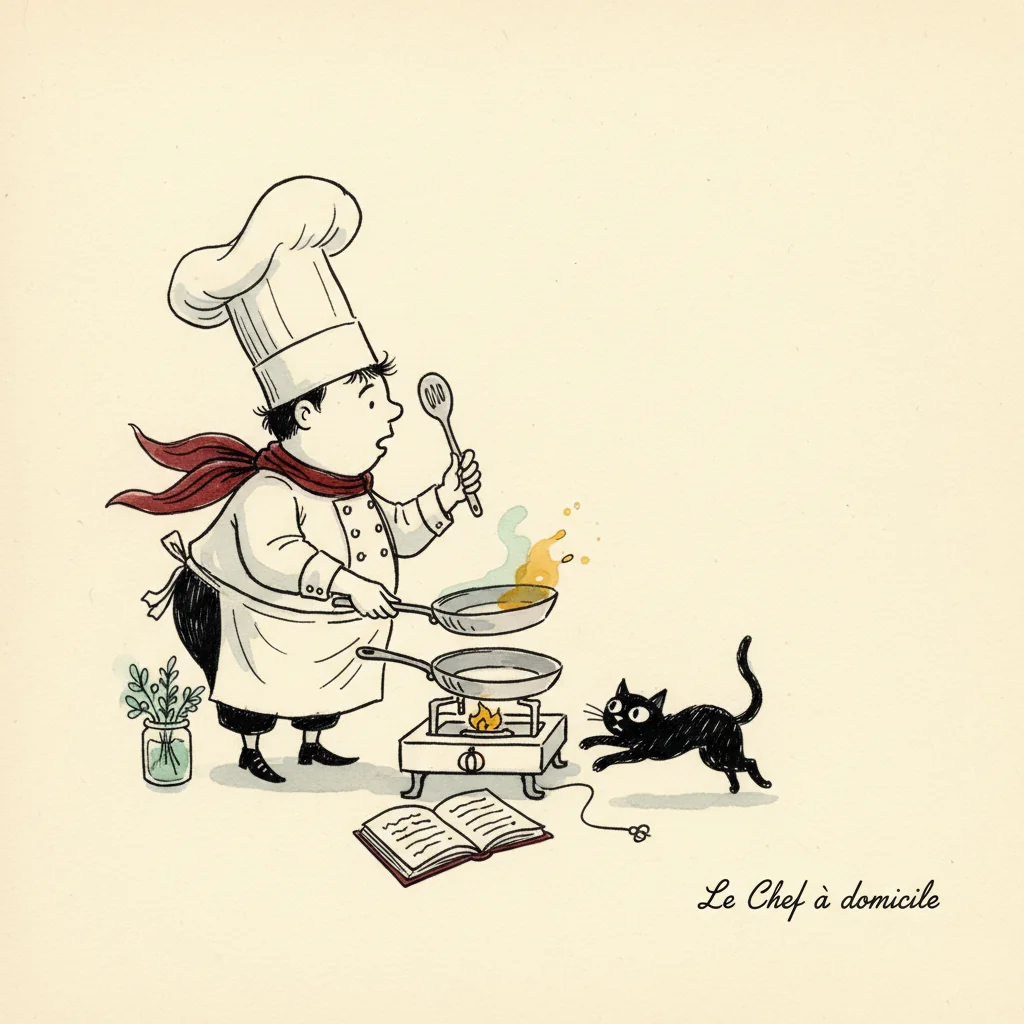 Flavor profile illustration: The Private Chef