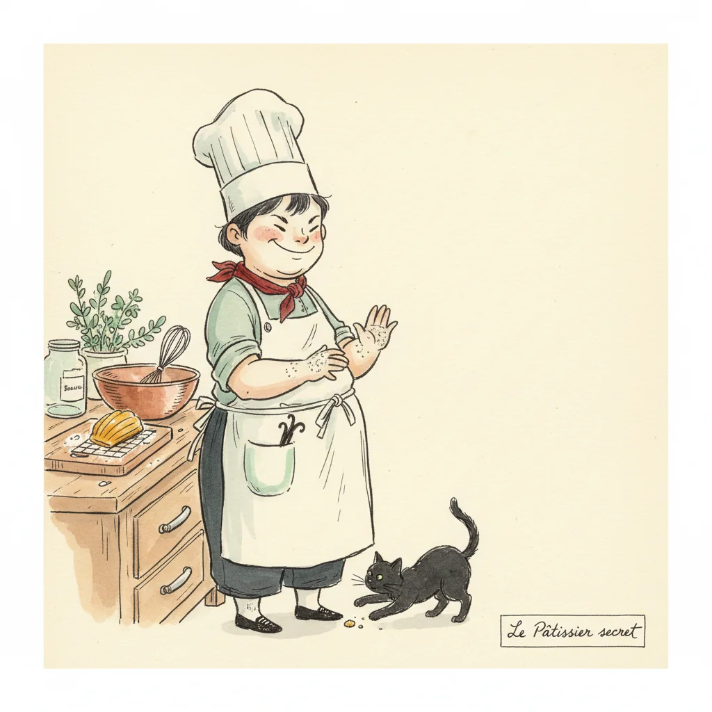 Flavor profile illustration: The Secret Pastry Chef