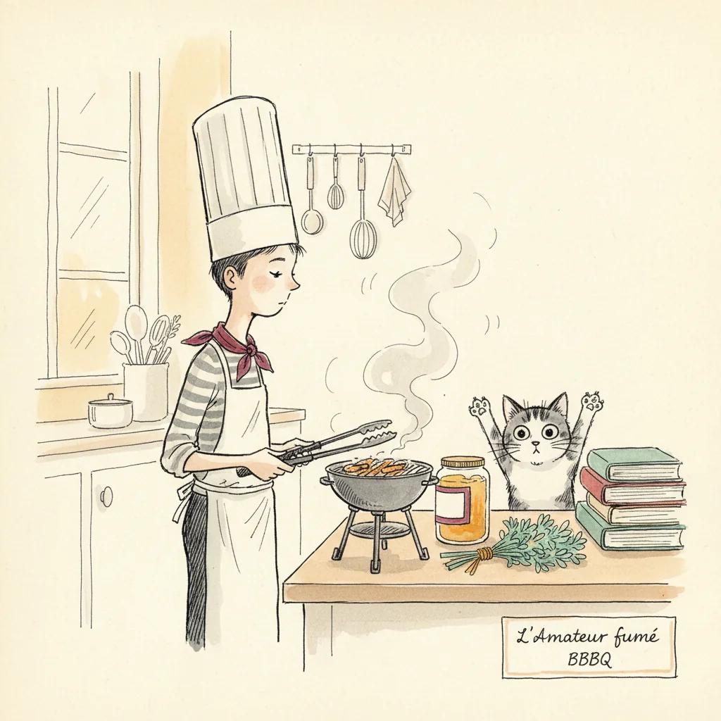 Flavor profile illustration: The Smoke & BBQ Devotee