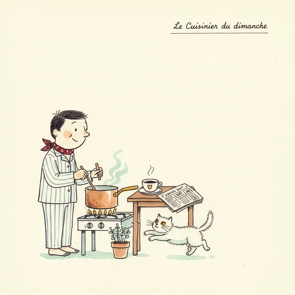 Flavor profile illustration: The Sunday Braiser